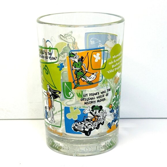 Walt Disney 100 Years of Magic Tumbler Glass Macdonalds Mickey Mouse Goofy - Picture 5 of 10